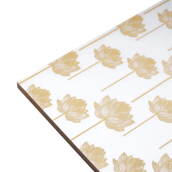 White_&_Gold_Wooden_Set_Of_2_Enamel_Coated_Rectangular_Wooden_Placemats_For_Home_,_Waterproof_Printed_Placemat_For_Table_(_(38X3X1)Cm_)_(Set_Of_2)
