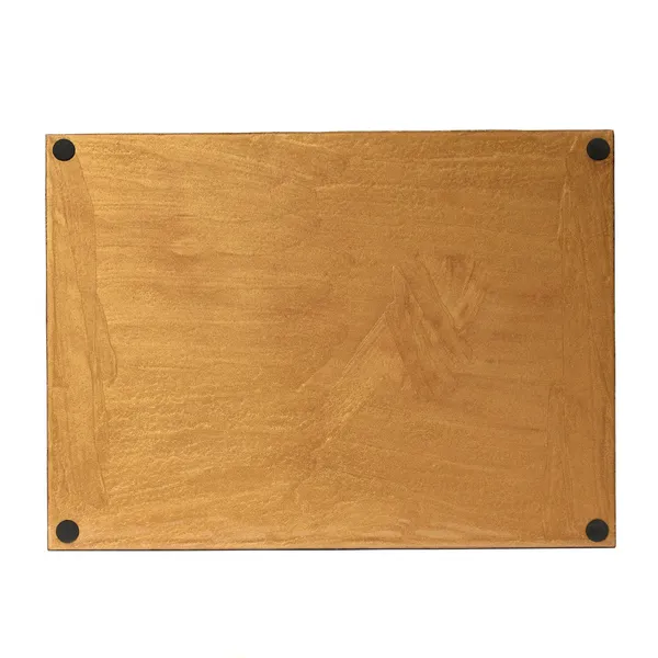 White_&_Gold_Wooden_Set_Of_2_Enamel_Coated_Rectangular_Wooden_Placemats_For_Home_,_Waterproof_Printed_Placemat_For_Table_(_(38X3X1)Cm_)_(Set_Of_2)