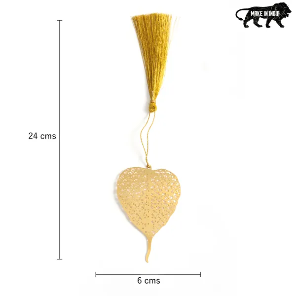 Handcrafted_Brass_Bookmark_?_Golden_Leaf_with_Tassel,_Elegant_Book_Lover_Gift_&_Reading_Accessory