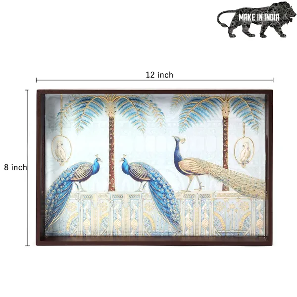 Multi_Wooden_Wooden_Enamel_Coated_Rectangular_Trending_Serving_Tray_For_Home_And_Dining_Table_,_Multipurpose_Tray_,_Serving_Tray_With_Handles_(_(36X25)Cm_)