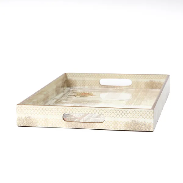 Cream_&_Gold_Wooden_Waterproof_Wooden_Enamel_Coated_Rectangular_Serving_Tray_With_Handles_For_Home_&_Dining_Table_,_Multipurpose_Tray_,_Big_Serving_Tray_(_(46X31X5)Cm_)