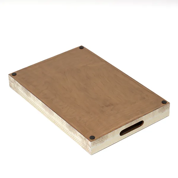 Cream_&_Gold_Wooden_Waterproof_Wooden_Enamel_Coated_Rectangular_Serving_Tray_With_Handles_For_Home_&_Dining_Table_,_Multipurpose_Tray_,_Big_Serving_Tray_(_(46X31X5)Cm_)