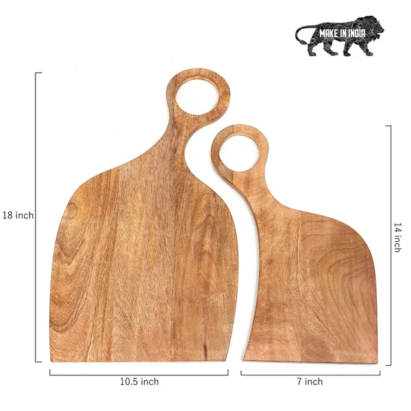 Brown_Wooden_Set_Of_2_Cheese_And_Snacks_Serving_Platters_With_In_Mangowood_,_Snacks_Platter_For_Home_&_Dining_Table_,_Wooden_Stylish_Platters_,_Serving_Trays_(_(46X27||36X18)Cm_)_(Set_Of_2)