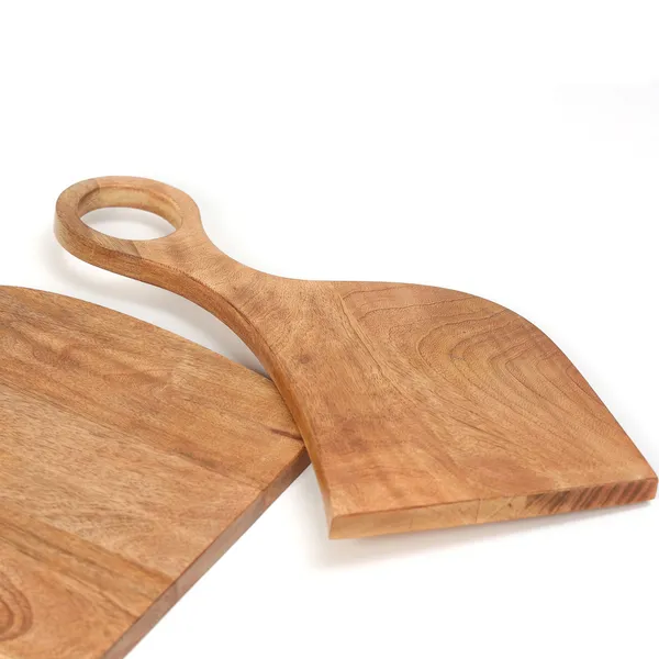 Brown_Wooden_Set_Of_2_Cheese_And_Snacks_Serving_Platters_With_In_Mangowood_,_Snacks_Platter_For_Home_&_Dining_Table_,_Wooden_Stylish_Platters_,_Serving_Trays_(_(46X27||36X18)Cm_)_(Set_Of_2)