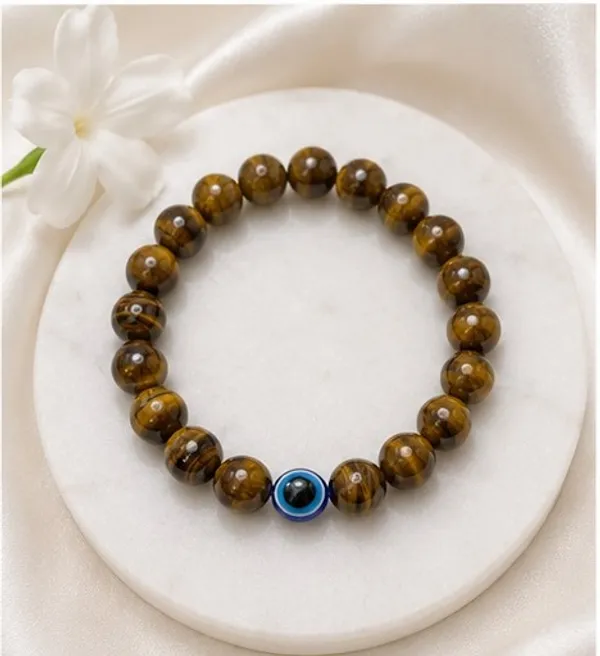 Natural_Tiger_Eye_Healing_Stone_Bracelet_with_Blue_Evil_Eye_Bead_-_Protection,_Focus,_and_Positive_Energy_Stretch_Wristband_for_Men_and_Women