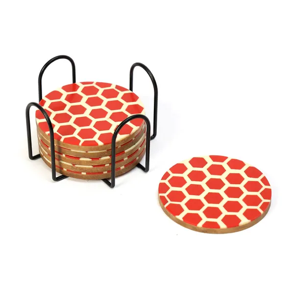 Set_of_6_Inlay_Wooden_Coasters_with_Black_Stand_for_Home_and_Dining_Table_|_Stylish_Coasters_for_Tea_Coffee_and_Bar_(10_x_10_cm)