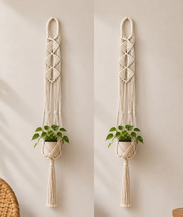 Pack_of_2_Handcrafted_Macrame_Plant_Hangers_with_Natural_Bohemian_Cotton_Rope_Wall_Hanging_Planter_Pack_for_Indoor_Home_Decor_and_Vertical_Garden_Display
