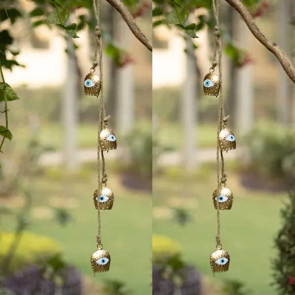 Pack_of_2_Metal_Wall_Hanging_Windchime_with_Evil_Eye_design_Hanging_Cowbells
