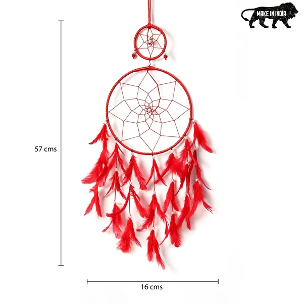 Pack_of_4_Light_Up_Dream_Catchers_Feather_Wall_Hanging_Set_(Red,_Yellow,_Orange,_Pink)_with_Lights_for_Bedroom,_Balcony_&_Festive
