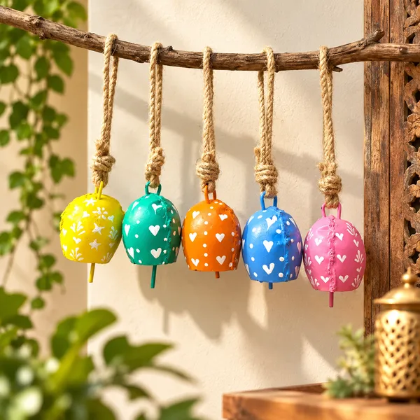 Pack_of_5_Colorful_Hand-Painted_Metal_Hanging_Small_Bells_with_Jute_Rope_for_Wall,_Door,_Balcony_&_Garden_Décor_–_6_x_1.5_Inches