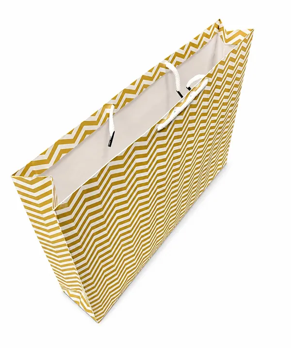 Pack_of_5_Golden_Chevron_Paper_Gift_Bags_with_Rope_Handle_|_Decorative_Gift_Bags_|_Birthday,_Wedding_&_Festive_Gifting_(12x16_inches)