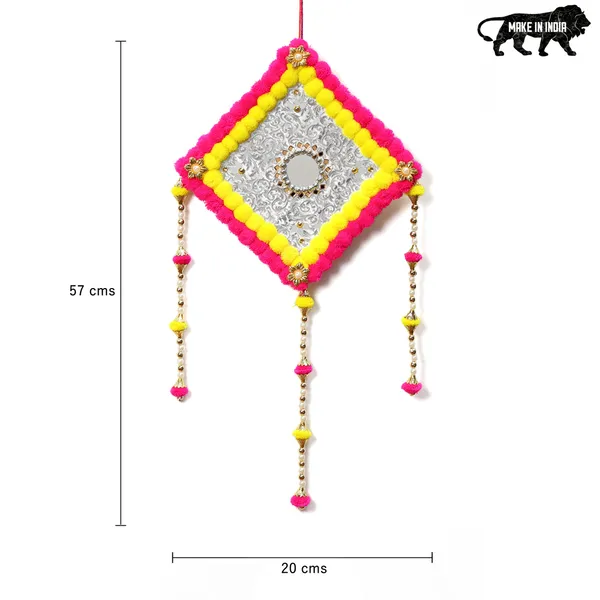 Handmade_Square_Wall_Hanging_|_Festive_Wall_Decorative_Pompom_Toran_Hanging_for_Home_D?coration_|_Diwali_Gifting_Festival_Pooja_Decoration