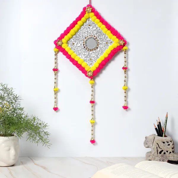 Handmade_Square_Wall_Hanging_|_Festive_Wall_Decorative_Pompom_Toran_Hanging_for_Home_D?coration_|_Diwali_Gifting_Festival_Pooja_Decoration