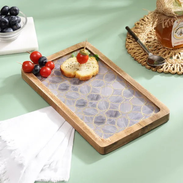 Lilac_Wooden_Enamel_Coated_Rectangular_Serving_Platter_In_Mangowood_,_Snacks_Platter_For_Home_&_Dining_Table_,_Multipurpose_Tray_,_Serving_Tray_(_(25X15)Cm_)