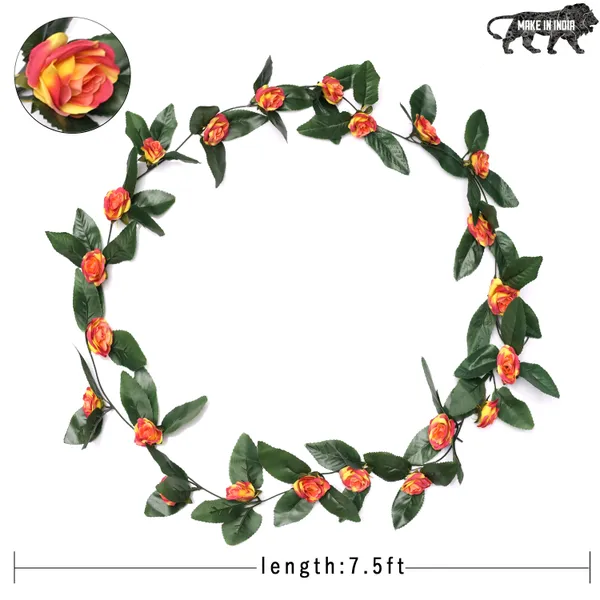 Artificial_Small_Velvet_Rose_Creeper_Orange_Yellow_Dual_Tone_Flowers_Decorative_Hanging_Floral_Vine_For_Home_Wall_Decoration_Balcony_Garden_Wedding_Pack_of_5