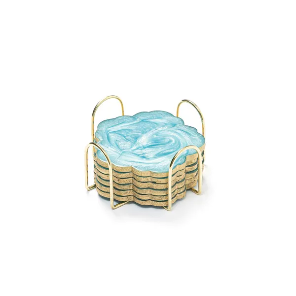 Aqua_Resin_Set_Of_6_Resin_Coasters_With_Stand_For_Home_And_Dining_Table_,_Trending_Fancy_Stylish_Coasters_For_Tea_Coffee_And_Bar_(_(10X10)Cm