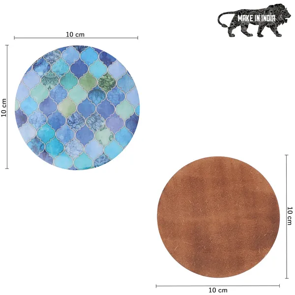 Round_Set_Of_6_Enamel_Coated_Wooden_Coasters_With_Stand_For_Home_And_Dining_Table_,_Stylish_Coasters_For_Tea_Coffee_And_Bar_(_(10X10)Cm_)
