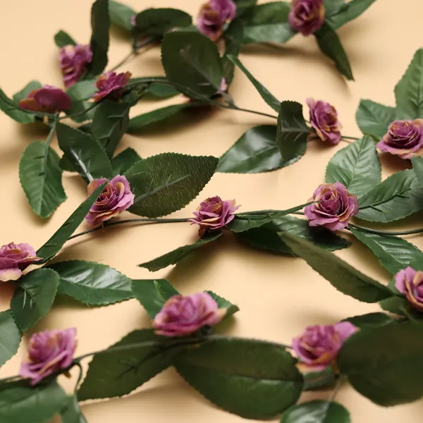 Decorative_Small_Velvet_Rose_Creeper_Purple_Artificial_Flower_Vine_Elegant_Hanging_Floral_Arrangement_For_Home_Balcony_And_Wedding_Use_Pack_of_5
