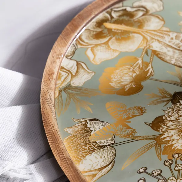 Grey_Wooden_Enamel_Coated_Round_Serving_Platter_In_Mangowood_,_Snacks_Platter_For_Home_&_Dining_Table_,_Multipurpose_Tray_,_Serving_Tray_(_(25X25)Cm_)