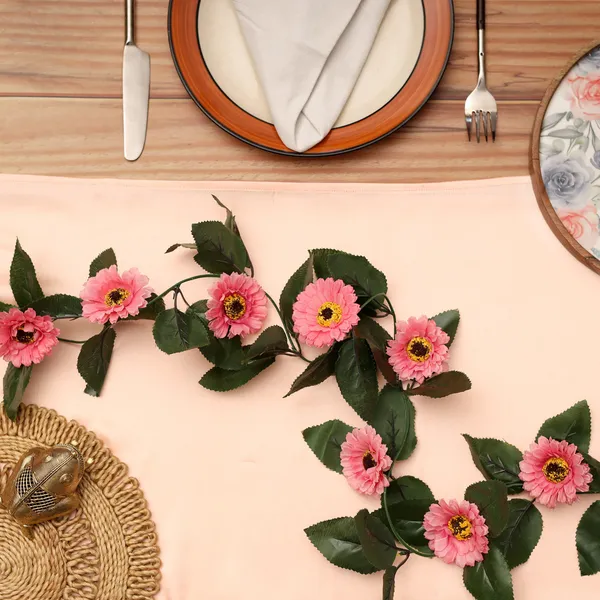 Artificial_Gerbera_Flower_Dark_Pink_Creeper_Vine_With_Lush_Hanging_Floral_Design_For_Home_Wall_Decoration_Balcony_Garden_Wedding_Party_And_Festive_Decor_Use_Pack_of_2
