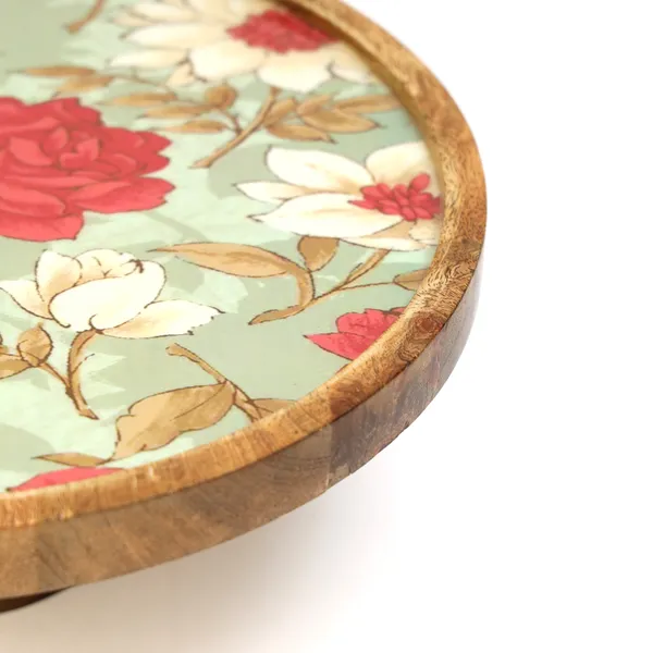 Red_&_Blue_Wooden_Enamel_Coated_Round_Cake_Stand_In_Mangowood_For_Home_&_Dining_Table_,_Multipurpose_Stand_,_Serving_Tray_(_31x10)Cm_)