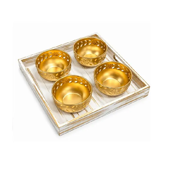 Rustic_Wooden_Serving_Tray_with_4_Golden_Metal_Mini_Urlis_|_Festive_Diwali_Décor,_Pooja_&_Gifting_Set