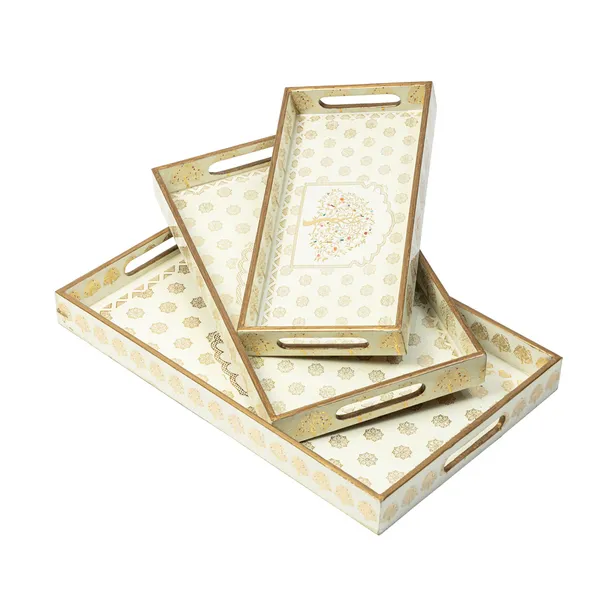 Set_of_3_Waterproof_Wooden_Enamel_Coated_Rectangular_Trays_With_Handle_,_Serving_Trays_For_Home_&_Dining_Table_,_Multipurpose_Trays