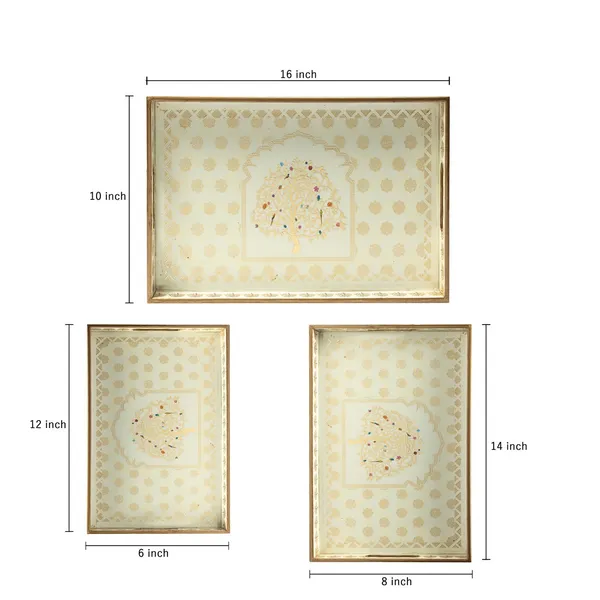 Set_of_3_Waterproof_Wooden_Enamel_Coated_Rectangular_Trays_With_Handle_,_Serving_Trays_For_Home_&_Dining_Table_,_Multipurpose_Trays