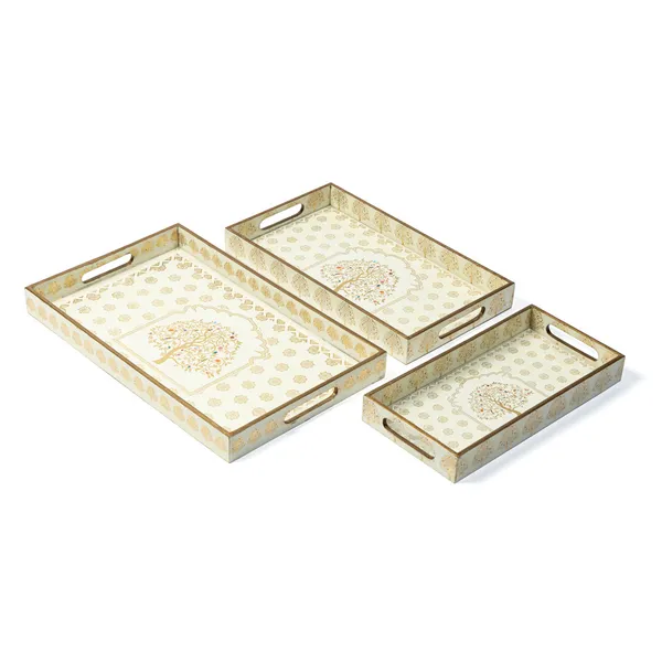Set_of_3_Waterproof_Wooden_Enamel_Coated_Rectangular_Trays_With_Handle_,_Serving_Trays_For_Home_&_Dining_Table_,_Multipurpose_Trays