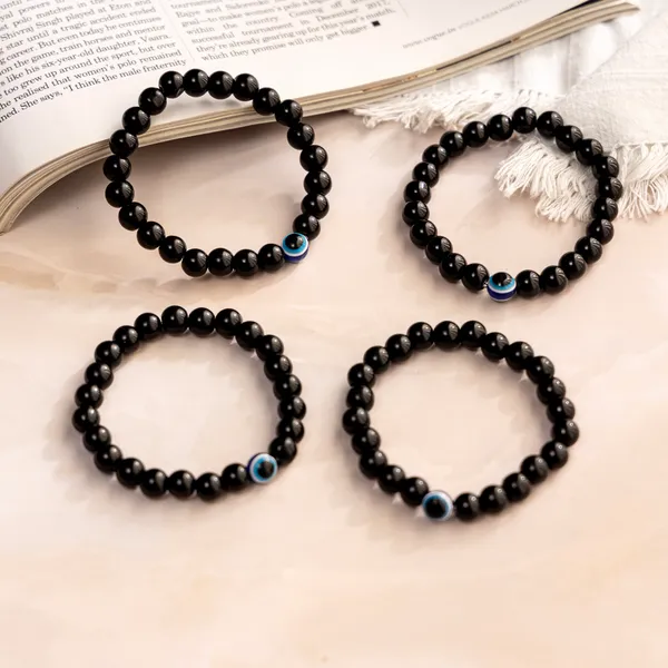 Pack_of_4_Black_Beaded_Handmade_Evil_Eye_Nazariya_Bracelet_For_Men_and_Women_|_Beaded_Stretch_Bracelet_with_Evil_Eye_Bead_|__Stackable_Daily_Wear_Protection_Bracelet
