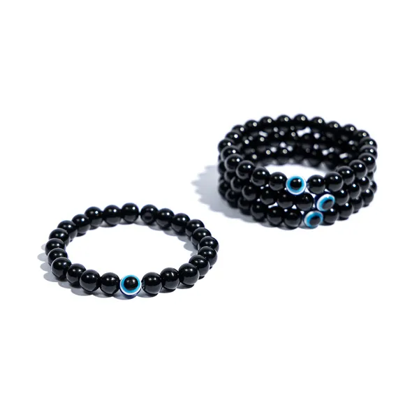 Pack_of_4_Black_Beaded_Handmade_Evil_Eye_Nazariya_Bracelet_For_Men_and_Women_|_Beaded_Stretch_Bracelet_with_Evil_Eye_Bead_|__Stackable_Daily_Wear_Protection_Bracelet