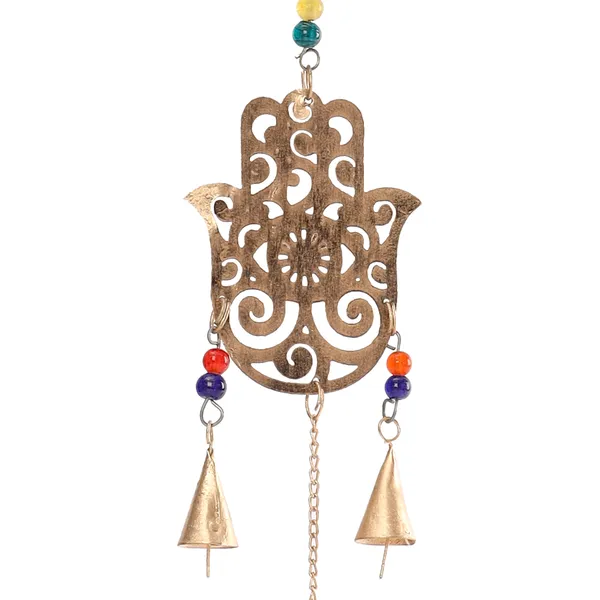 Metal_Wall_Hanging_Hamsa_design_with_Hanging_Bells_(Pack_of_2)