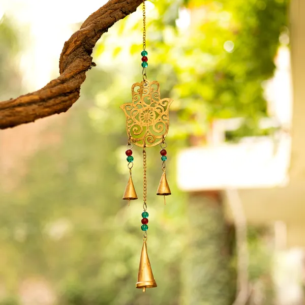 Metal_Wall_Hanging_Hamsa_design_with_Hanging_Bells_(Pack_of_2)