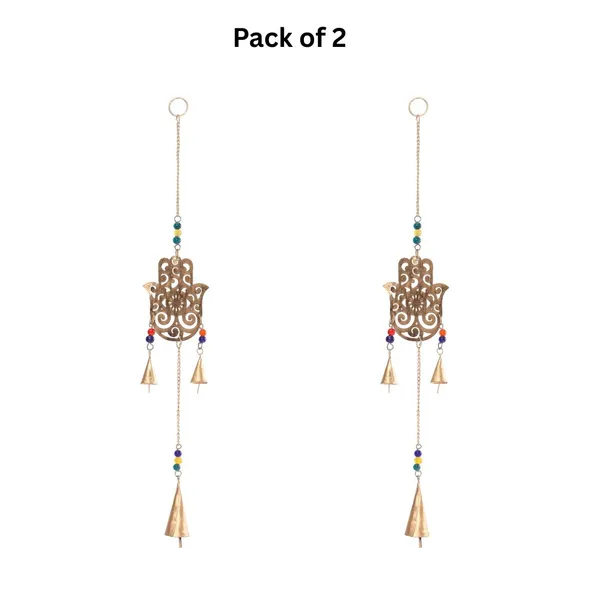 Metal_Wall_Hanging_Hamsa_design_with_Hanging_Bells_(Pack_of_2)