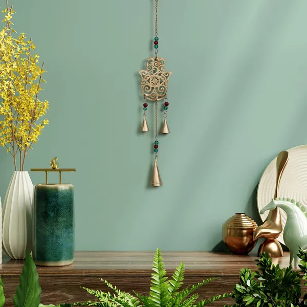 Metal_Wall_Hanging_Hamsa_design_with_Hanging_Bells_(Pack_of_2)
