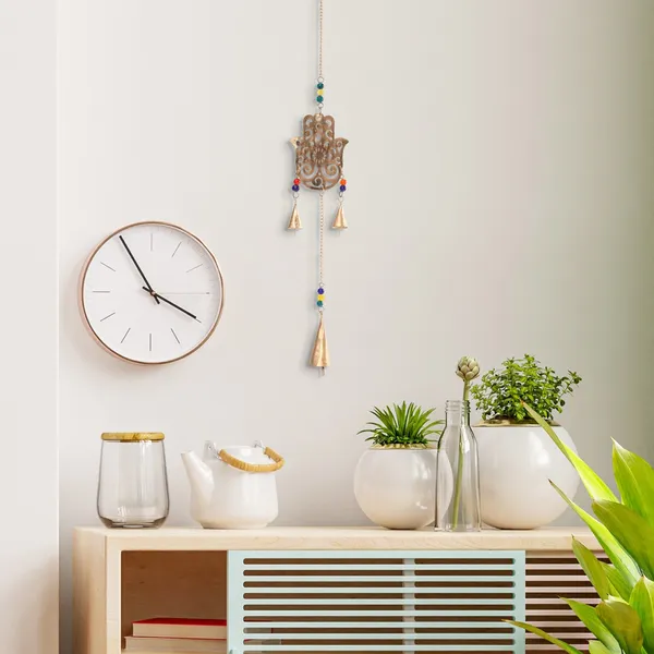 Metal_Wall_Hanging_Hamsa_design_with_Hanging_Bells_(Pack_of_2)