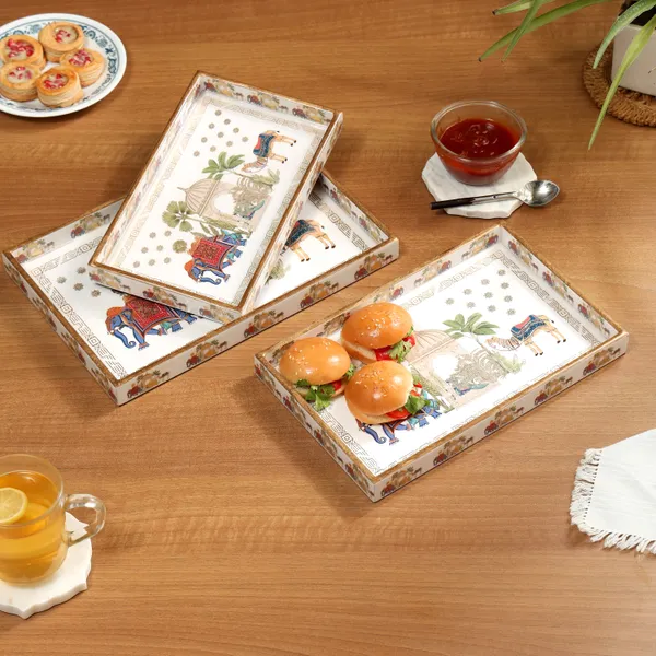 Wooden_Enamel_Coated_Rectangular_Set_of_3_Trays_|_Serving_Tray_for_Home_&_Dining_Table_|_Printed_Multipurpose_Trays__(10X6_,_11X7,_12x8_Inches))