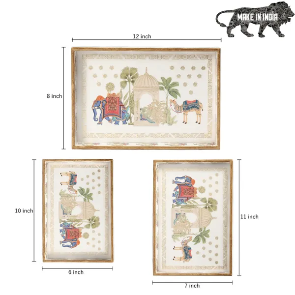 Wooden_Enamel_Coated_Rectangular_Set_of_3_Trays_|_Serving_Tray_for_Home_&_Dining_Table_|_Printed_Multipurpose_Trays__(10X6_,_11X7,_12x8_Inches))