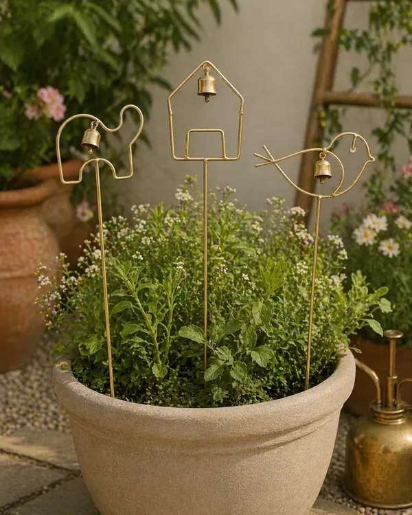 Set_of_3_Handcrafted_Gold_Metal_Garden_Stakes_?_Elephant,_House,_and_Bird_Silhouette_Plant_Ornaments_with_Hanging_Bells_for_Indoor_Pots,_Balcony,_and_Outdoor_Home_Decor