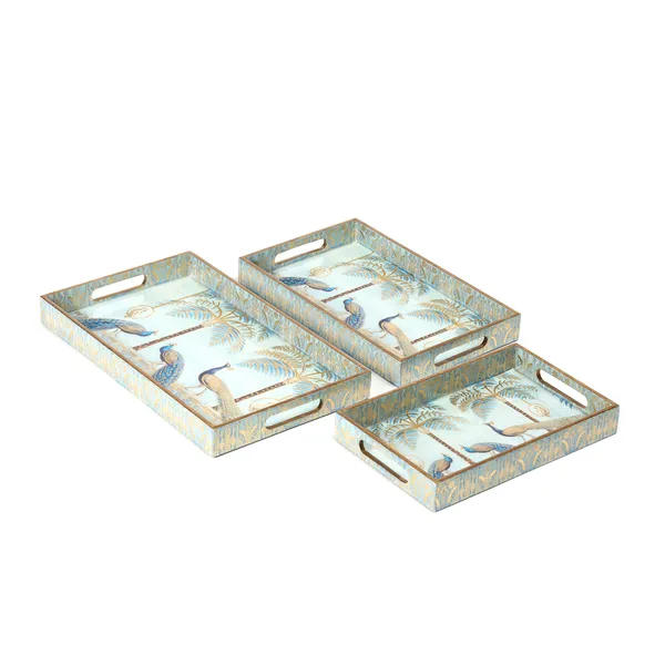 Set_of_3_Waterproof_Wooden_Enamel_Coated_Rectangular_Trays_With_Handle_,_Serving_Trays_For_Home_&_Dining_Table_,_Multipurpose_Trays_(_(41X25||36X20||30X15)Cm