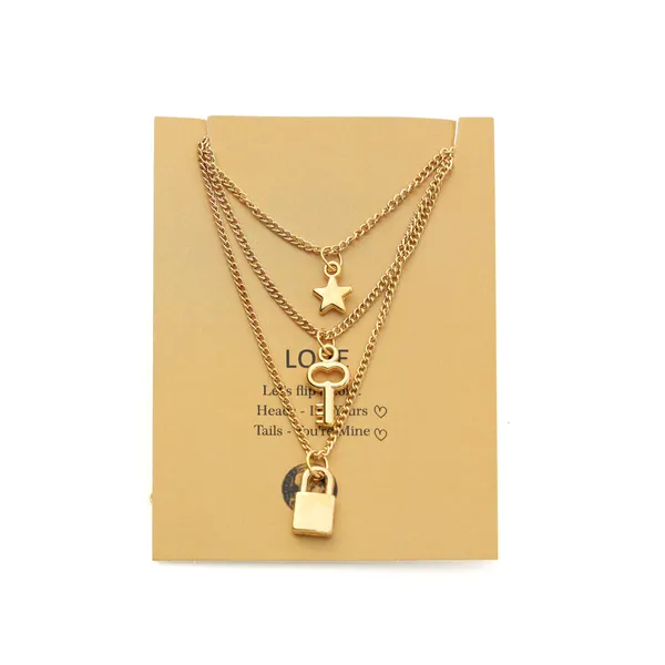 Set_of_5_Charm_Necklace_Pendant_Jewellery_Sets_for_Women_|_Gold_Plated_Pendant_Necklaces_for_Girls_|_Stylish_Multicolor_Flower_Charm_Necklaces_|_Gift_for_Girls_and_Women
