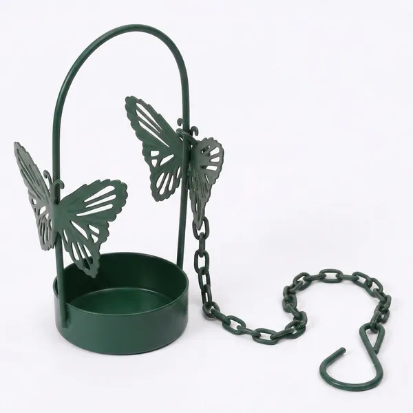 Set_of_6_Dark_Green_Butterfly_Hanging_Diya_&_Candle_Holders_–_Powder-Coated_Metal_Lanterns_for_Balcony,_Garden_&_Festival_Decor