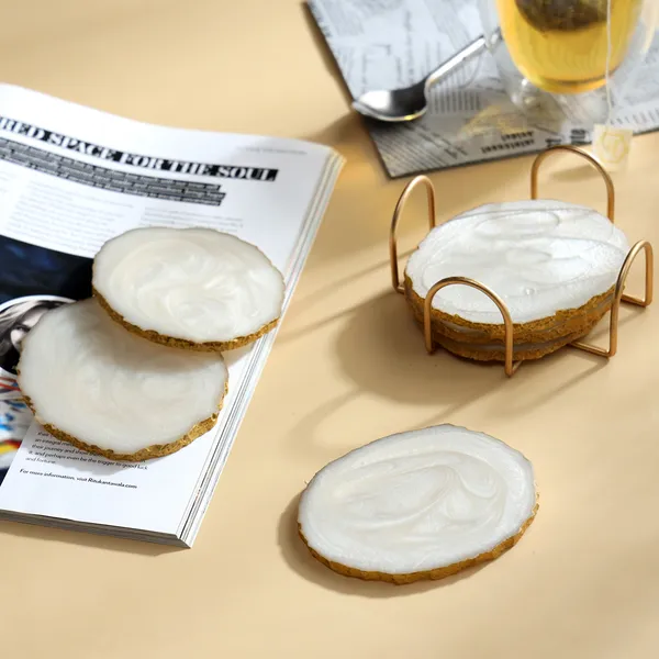 Cream_Resin_Set_Of_6_Resin_Coasters_With_Stand_For_Home_And_Dining_Table_,_Stylish_Coasters_For_Tea_Coffee_And_Bar_(_(10X8)Cm_)