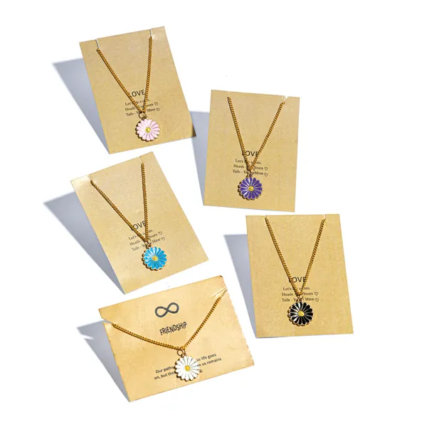 Set_of_5_Flower_Charm_Necklace_Pendant_Jewellery_Sets_for_Women_|_Gold_Plated_Pendant_Necklaces_for_Girls_|_Stylish_Multicolor_Flower_Charm_Necklaces_|_Gift_for_Girls_and_Women