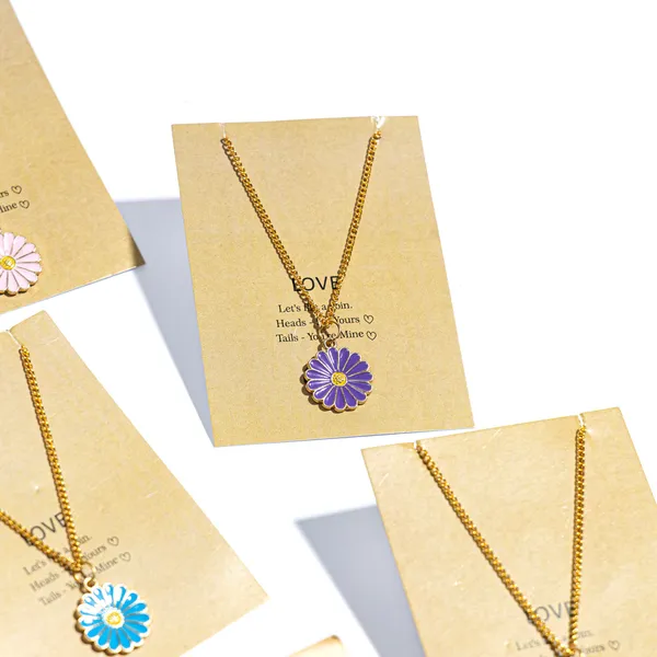 Set_of_5_Flower_Charm_Necklace_Pendant_Jewellery_Sets_for_Women_|_Gold_Plated_Pendant_Necklaces_for_Girls_|_Stylish_Multicolor_Flower_Charm_Necklaces_|_Gift_for_Girls_and_Women
