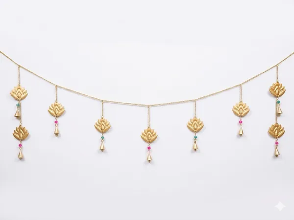 Traditional_Metal_Lotus_&_Bell_Toran_-_Handcrafted_Door_Garland_for_Main_Gate,_Festive_Celebrations,_Pooja_Room_&_Housewarming_(5_Feet)
