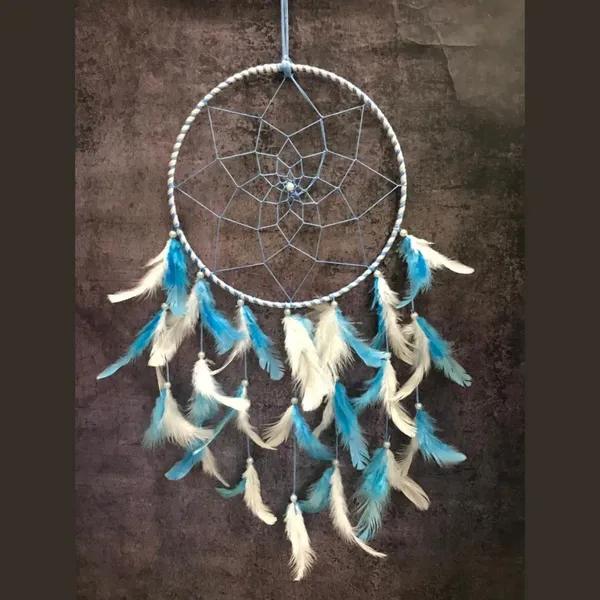 Pack_of_2_Dream_Catcher_Wall_Hanging_with_Multicolor_Feathers_for_Home_Décor,_Festive_Gifting_Hanging_Decoration_(19x6_inch)
