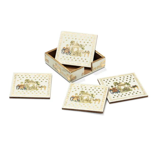 Set_of_4_Enamel_Coated_Wooden_Coasters_with_Stand_for_Home_and_Dining_Table_|_Stylish_Coasters_for_Tea_Coffee_and_Bar