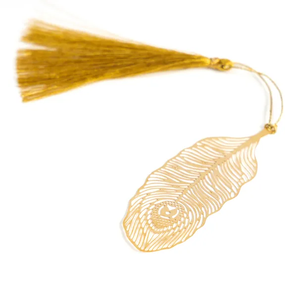 Handcrafted_Brass_Bookmark_?_Peacock_Feather_Design_with_Tassel,_Elegant_Book_Lover_Gift_&_Reading_Accessory