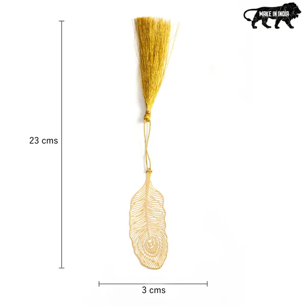 Handcrafted_Brass_Bookmark_?_Peacock_Feather_Design_with_Tassel,_Elegant_Book_Lover_Gift_&_Reading_Accessory